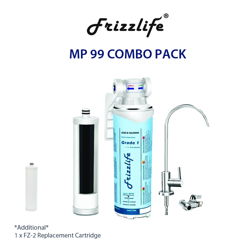 Frizzlife Water Filter MP99 Combo Pack Frizzlife